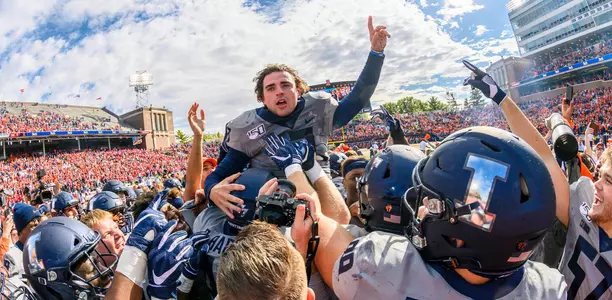 James McCourt - Illinois Football vs. Wisconsin - 10/19/2019