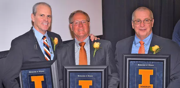 Varsity I Award Honorres - Al Martindale, Mike Hatfield, Andy Dixon - 2019