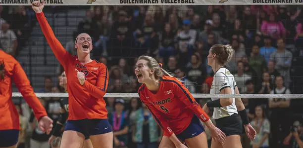 VB - Fleming and Brown vs. Purdue