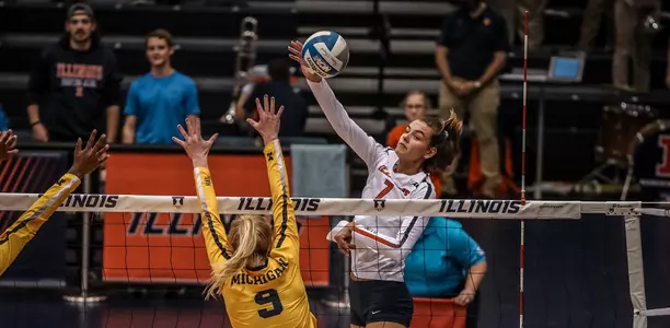 VB - Quade, Jacqueline vs. Michigan