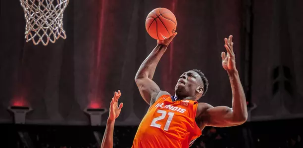 Kofi Cockburn (21)Illinois Men's Basketball vs. Hawaiíi in Champaign, Illinois.November 18, 2019Photo Credit: Mark Jones / Illinois Athletics