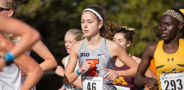 Allison McGrath - Illinois Women's Cross Country at NCAA Midwest Regionals - 2019