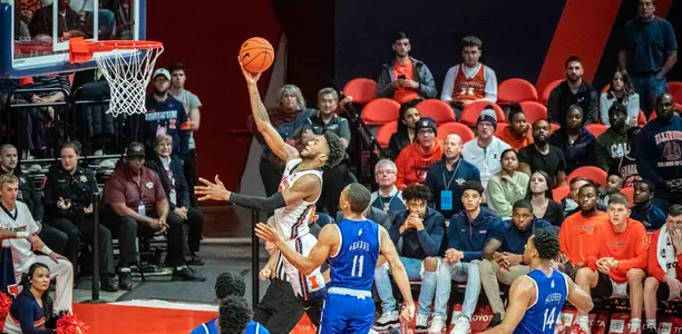 Alan Griffin (0)Illinois Men's Basketball vs. Hampton in Champaign, Illinois.November 23, 2019Photo Credit: Craig Pessman / Illinois Athletics