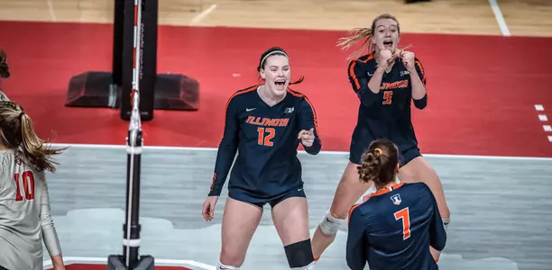 VB - Team Celebration at OSU