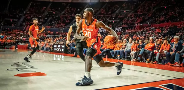 Da'Monte Williams (20)Illinois Men's Basketball vs. Lindenwood in Champaign, Illinois.November 26, 2019Photo Credit: Brad Leeb / Illinois Athletics