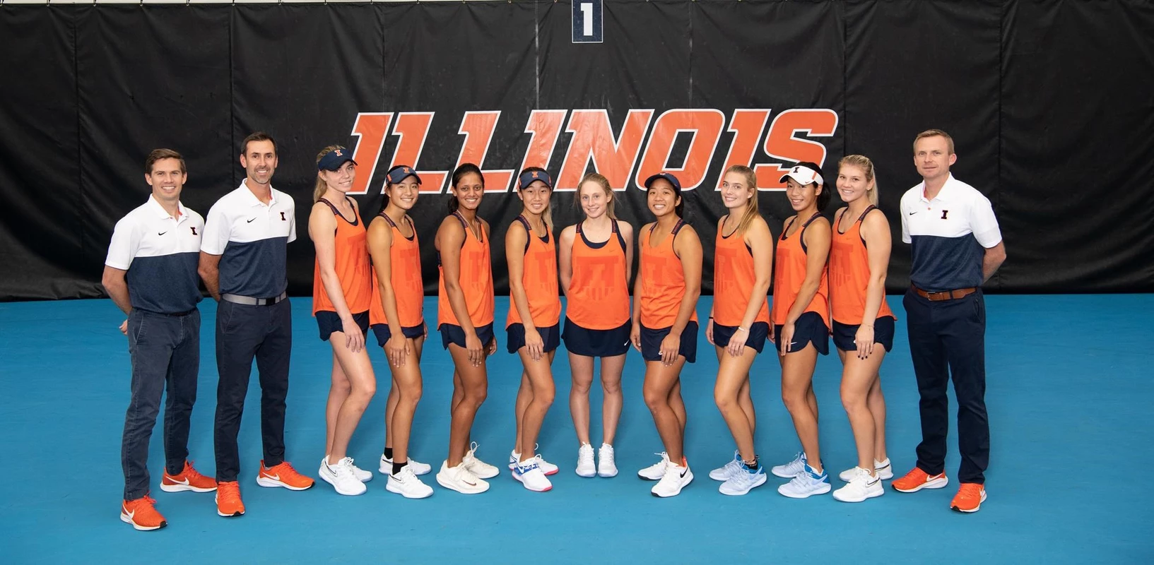 Illinois Women's Tennis Team Photoshoot Urbana, IllinoisOctober 29, 2019