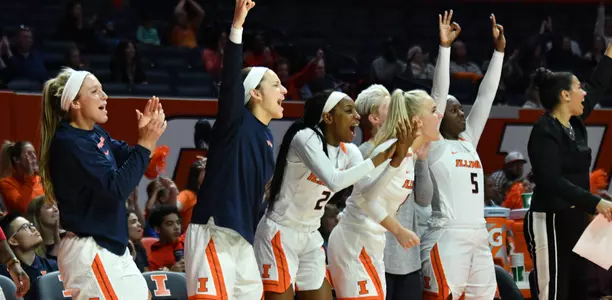 November 9, 2019 Illinois Women's Basketball vs. OFCC in Champaign, IllinoisPhoto Credit: Craig Pessman / Illinois Athletics