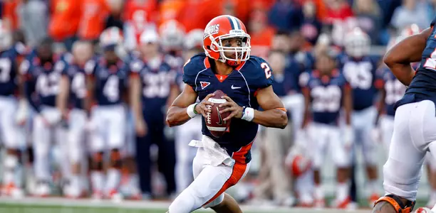 Nathan Scheelhaase - Illinois Football vs. Ohio State - 2011
