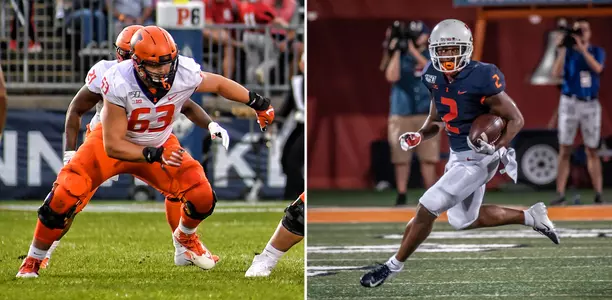 Palczewski and Corbin All-Big Ten 2019