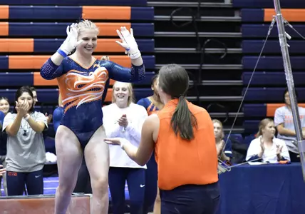 Illinois Men's Gymnastics Orange & Blue Exhibition Meet in Champaign, Illinois
November 09, 2019