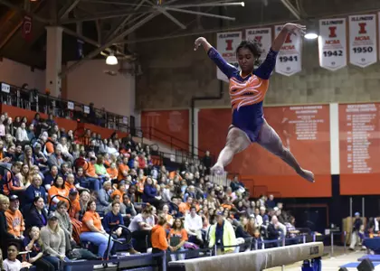 Illinois Men's Gymnastics Orange & Blue Exhibition Meet in Champaign, Illinois
November 09, 2019