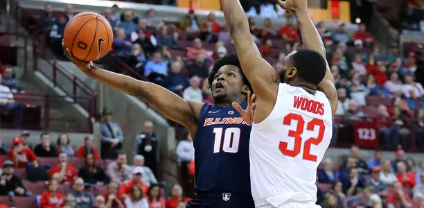 Andres Feliz - Illinois Men's Basketball at Ohio State - 02/14/2019