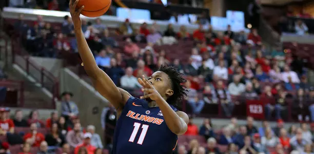 Illinois Fighting Illini guard Ayo Dosunmu (11)Illinois Men's Basketball at Ohio State in Columbus, OhioFebruary 14, 2019Photo Credit: USA Today Sports / Illinois Athletics