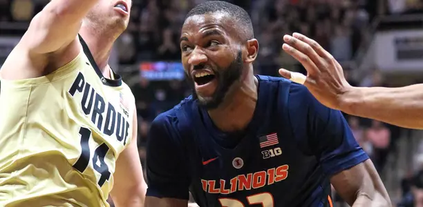Aaron Jordan - Illinois Men's Basketball at Purdue - 02/27/2019