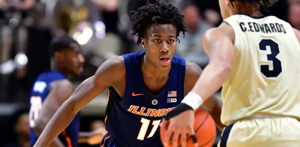 Ayo Dosunmu - Illinois Men's Basketball at Purdue - 02/27/2019