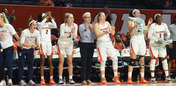 WBB Bench vs. Purdue