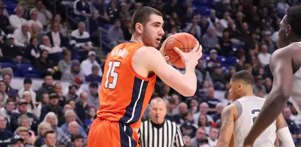 Giorgi Bezhanishvili - Illinois Men's Basketball at PennState - 03/10/2019