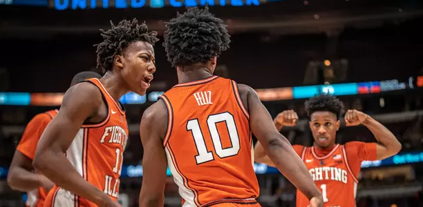 Ayo Dosunmu, Andres Feliz - Illinois Men's Basketball vs. Northwestern (Big Ten Tournament) - 03/13/2019