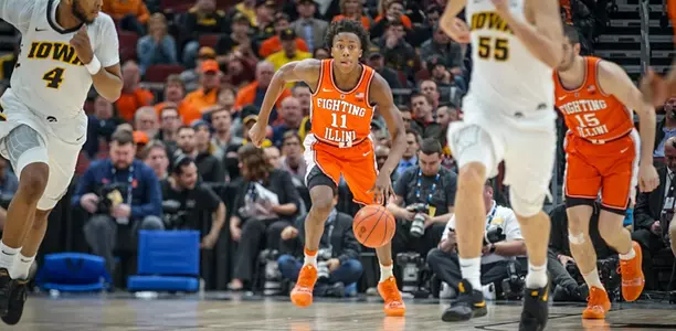 Ayo Dosunmu - Illinois Men's Basketball vs. Iowa (Big Ten Tournament) - 03/14/2019