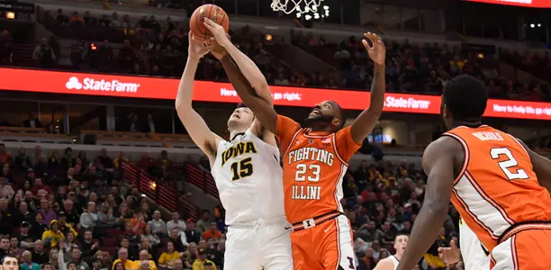 Aaron Jordan - Illinois Men's Basketball vs. Iowa (Big Ten Tournament) - 03/14/2019