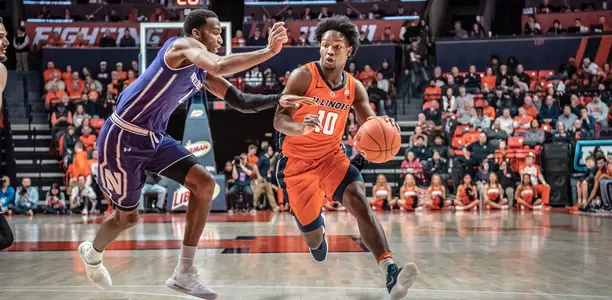 Andres Feliz - Illinois Men's Basketball vs. Northwestern - 03/03/2019