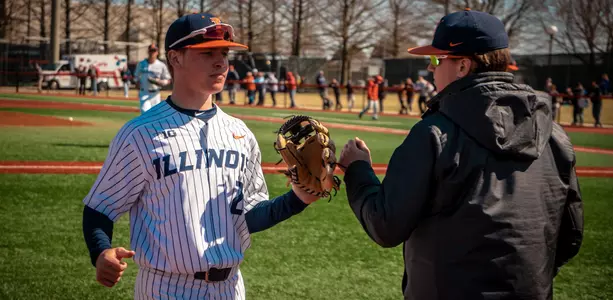 Illinois Baseball vs. Illinois State in Champaign, Illinois.March 23, 2019Photo Credit: Michael Glasgow / Illinois Athletics