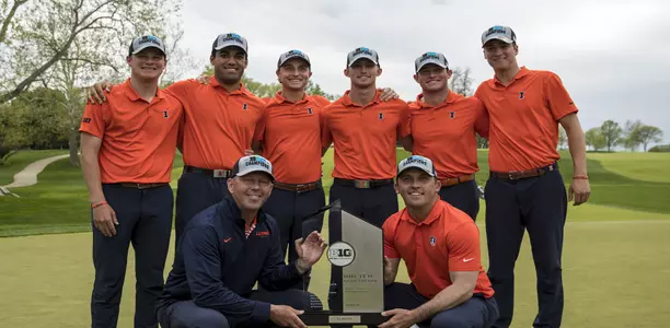 The Men's Golf Big Ten Championship on April 27, 2019 at the Philadelphia Cricket Club