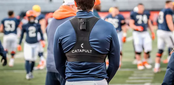 Matt Robinson Catapult bro Spring Practice April 2, 2019