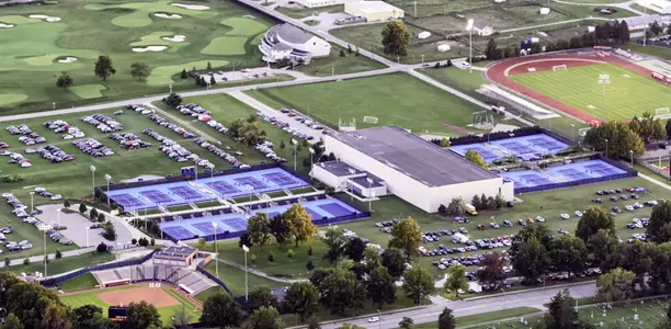 Tennis-Softball Aerial Shot