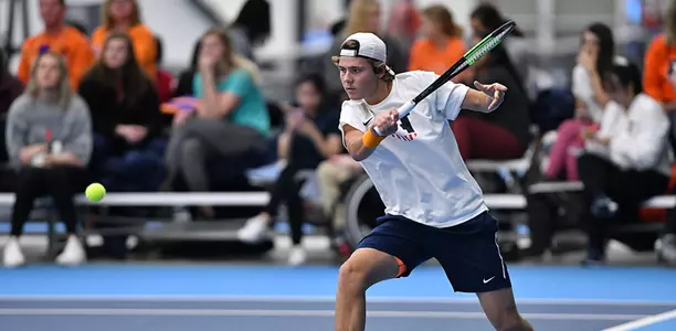 Aleks Kovacevic - Illinois Men's Tennis vs. North Carolina - 02/09/2019