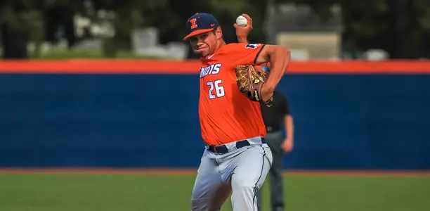 Garrett Acton - Illinois Baseball vs. Indiana State - 09/22/2018