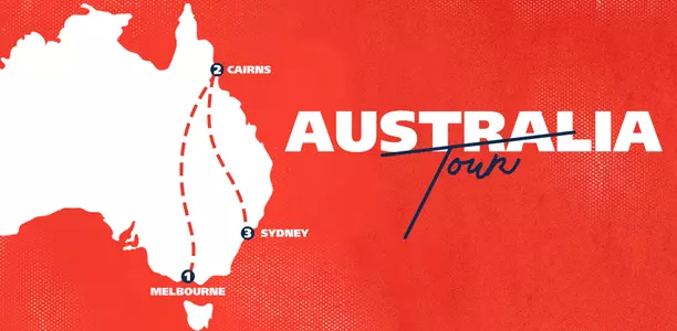 Australia Tour Announcement