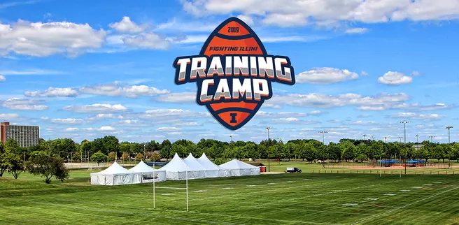 Football - 2019 Fighting Illini Training Camp Central
