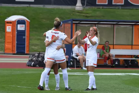 August 22, 2018 Illinois Soccer vs. Loyola in Champaign, IllinoisPhoto Credit: Cary Frye / Illinois Athletics