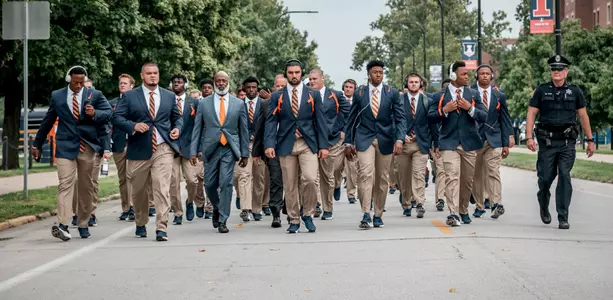 September 1, 2018 Illinois Football vs. Kent State in Champaign, IllinoisPhoto Credit: Craig Pessman / Illinois Athletics