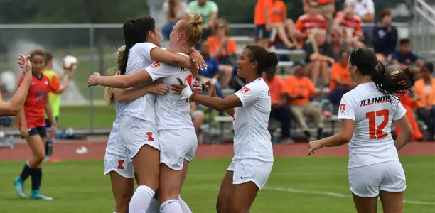 Illini Soccer Celebration