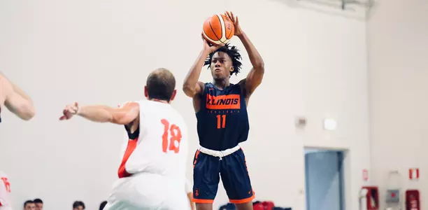 Ayo Dosunmu Italy Game 1 Action