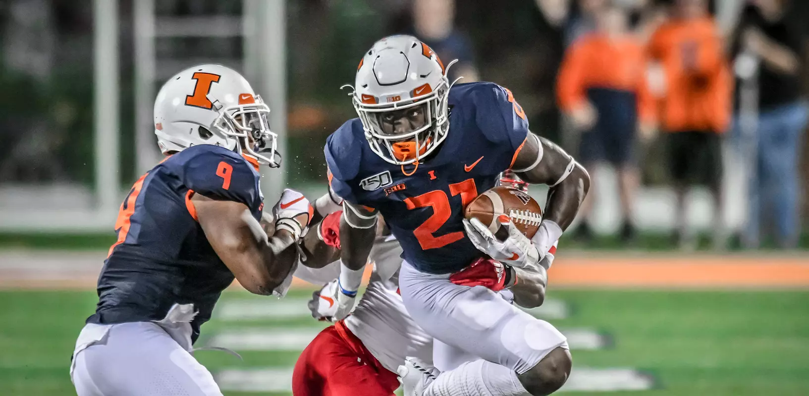 Jartavius Martin - Illinois Football vs. Nebraska - 09/21/2019