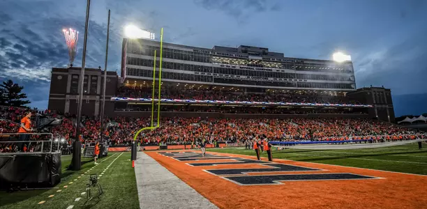 Memorial Stadium - Illinois Football vs. Nebraska - 09/21/2019