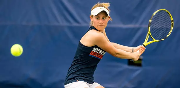 Illinois Fighting Illini women's tennis team takes on the Arizona State Sun Devils in the first round of the NCAA tournament at Ambler Tennis Stadium in Durham, NC. May 4, 2019