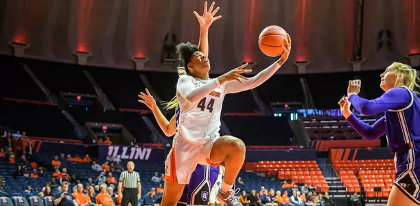 Kennedi Myles - Illinois Women's Basketball vs. Holy Cross - 11/09/2019