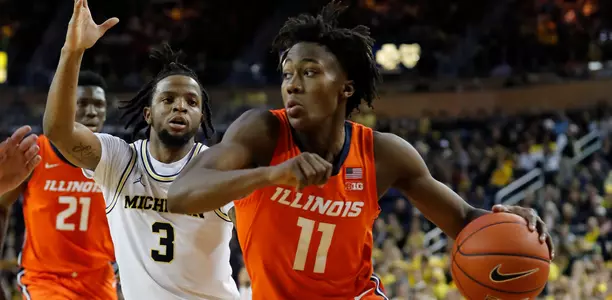 Ayo Dosunmu - Illinois Men's Basketball at Michigan - 01/25/2020