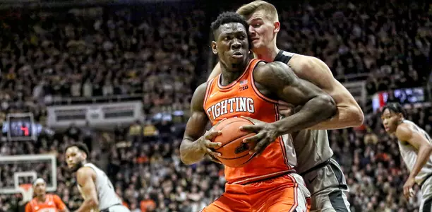 Kofi Cockburn at Purdue Jan. 21, 2020