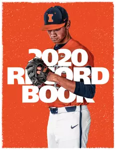 2020 Baseball Record Book Cover