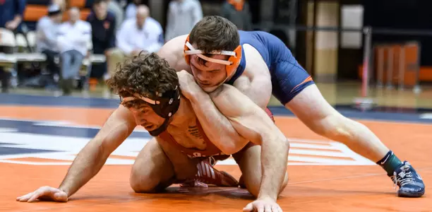 Zac Braunagel - Illinois Wrestling vs. Indiana - 01/26/2020