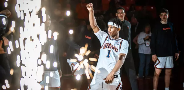 Trent Frazier (1)Illinois Men's Basketball vs. Purdue in Champaign, Illinois.January 05, 2020Photo Credit: Michael Glasgow / Illinois Athletics