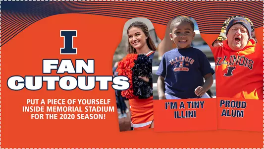 Illinois Athletics - Fan Cutouts 1920x1080