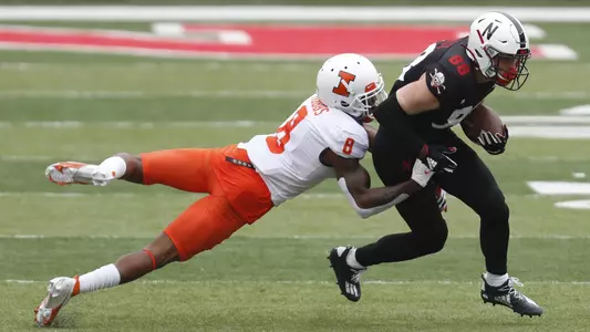 Nate Hobbs - NCAA Football: Illinois at Nebraska