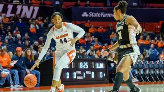 Kennedi Myles - Illinois Women's Basketball vs. Purdue 02/17/2020