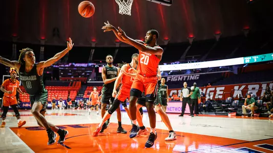Da'Monte Williams (20)Illinois Fighting Illini Men's Basketball vs. Chicago State - 11/26/20